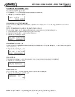 Preview for 39 page of MARLO MR M Series Installation, Operation And Maintenance Manual