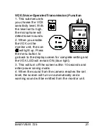 Preview for 21 page of Marmitek Babyview 725 User Manual