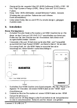 Preview for 13 page of Marmitek Connect 310 UHD 2.0 User Manual