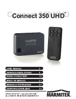 Предварительный просмотр 1 страницы Marmitek Connect 350 UHD User Manual