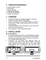 Preview for 10 page of Marmitek Connect AH31 User Manual