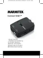 Marmitek Connect DA21 User Manual preview