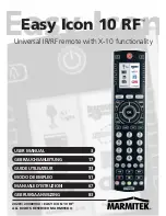 Marmitek EASY ICON 10 RF User Manual preview