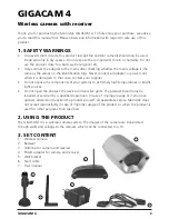 Preview for 3 page of Marmitek GIGACAM 4 User Manual