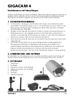 Preview for 11 page of Marmitek GIGACAM 4 User Manual