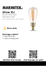 Предварительный просмотр 1 страницы Marmitek Glow XLI Quick Install Manual