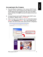 Предварительный просмотр 9 страницы Marmitek IP EYE ANYWHERE 470 - ADVANCED Quick Installation Manual