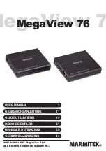 Marmitek MegaView 76 User Manual preview