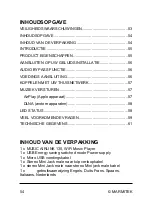 Preview for 54 page of Marmitek Music Airlink 130 User Manual