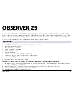 Preview for 25 page of Marmitek OBSERVER25 Owner'S Manual