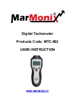 MarMonix MTC-602 User Instruction предпросмотр