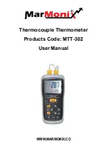 Предварительный просмотр 1 страницы MarMonix MTT-302 User Manual