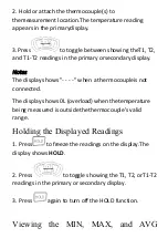 Предварительный просмотр 11 страницы MarMonix MTT-302 User Manual