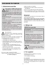 Preview for 12 page of MARNEX 502011532 Operating Instructions Manual