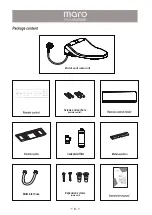 Preview for 3 page of Maro D'Italia DI600 Operating Instructions Manual