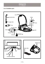 Preview for 14 page of Maro D'Italia DI600 Operating Instructions Manual