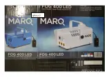 Предварительный просмотр 7 страницы Marq FOG 400 LED Service Manual