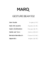 Marq Gesture Beam 102 User Manual предпросмотр