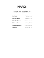 Предварительный просмотр 1 страницы Marq GESTURE BEAM 500 User Manual