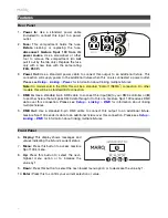 Предварительный просмотр 4 страницы Marq Gesture Spot 100 User Manual
