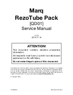 Marq QD01 Service Manual предпросмотр