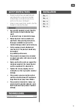 Предварительный просмотр 13 страницы Marquant 004855 Operating Instructions Manual