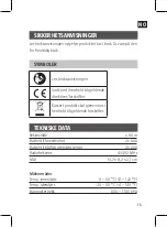 Preview for 15 page of Marquant 014367 Operating Instructions Manual