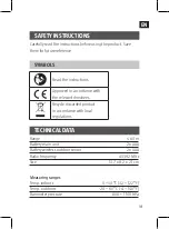 Preview for 31 page of Marquant 014367 Operating Instructions Manual