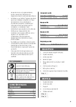 Предварительный просмотр 61 страницы Marquant 014439 Operating Instructions Manual