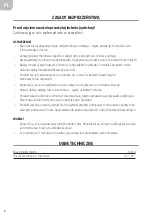 Preview for 8 page of Marquant 929085 Operating Instructions Manual