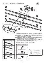 Предварительный просмотр 6 страницы Marquee 0182364 Assembly Instructions Manual