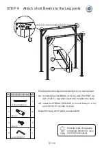 Предварительный просмотр 8 страницы Marquee 0182364 Assembly Instructions Manual