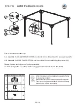 Предварительный просмотр 10 страницы Marquee 0182364 Assembly Instructions Manual