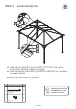 Предварительный просмотр 13 страницы Marquee 0182364 Assembly Instructions Manual