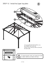 Предварительный просмотр 14 страницы Marquee 0182364 Assembly Instructions Manual