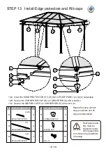 Предварительный просмотр 17 страницы Marquee 0182364 Assembly Instructions Manual