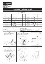 Marquee SEAFORD 0108619 Assembly Instructions предпросмотр