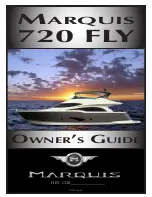 Preview for 1 page of Marquis 720 FLY Owner'S Manual