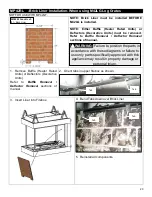 Предварительный просмотр 20 страницы Marquis Atrium MCVP42LPH Installation Instructions Manual