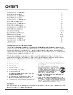 Preview for 3 page of Marquis M G - A F User Manual