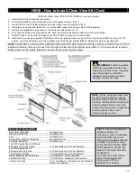 Предварительный просмотр 11 страницы Marquis MQHBZDV3636 Installation Instructions Manual