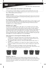 Preview for 42 page of Marquis V65L Owner'S Manual