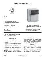 Marquis WM 33 Owner'S Manual предпросмотр