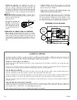 Предварительный просмотр 10 страницы Marquis WM 35 Owner'S Manual