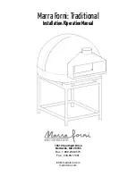 Marra Forni Traditional Installation And Operation Manual preview