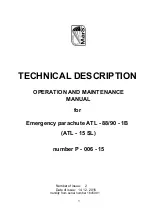 Preview for 1 page of Mars ATL-15 SL Operation And Maintenance Manual