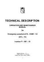 Mars ATL-15 Operation And Maintenance Manual preview