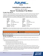 Предварительный просмотр 1 страницы Mars Azure 10875 Installation Instructions