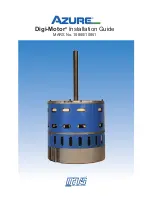 Mars Azure Digi-Motor Installation Manual предпросмотр