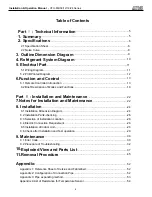 Preview for 4 page of Mars B-VFH18MB-1 Installation & Operation Manual